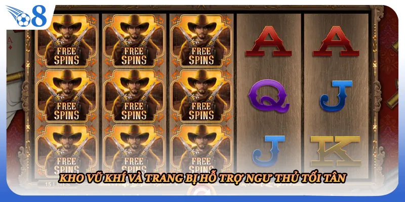 Kho vũ khí và trang bị hỗ trợ ngư thủ tối tân