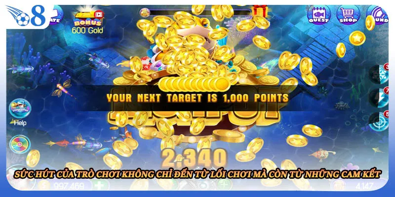 Sức hút của trò chơi không chỉ đến từ lối chơi mà còn từ những cam kết